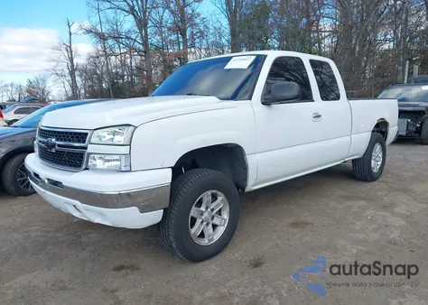 2006 Chevrolet Silverado 1500 Work Truck из США, поврежденный, VIN 2GCEK19V661307738